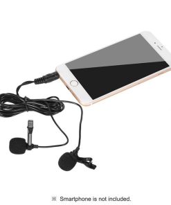 double head lapel mic